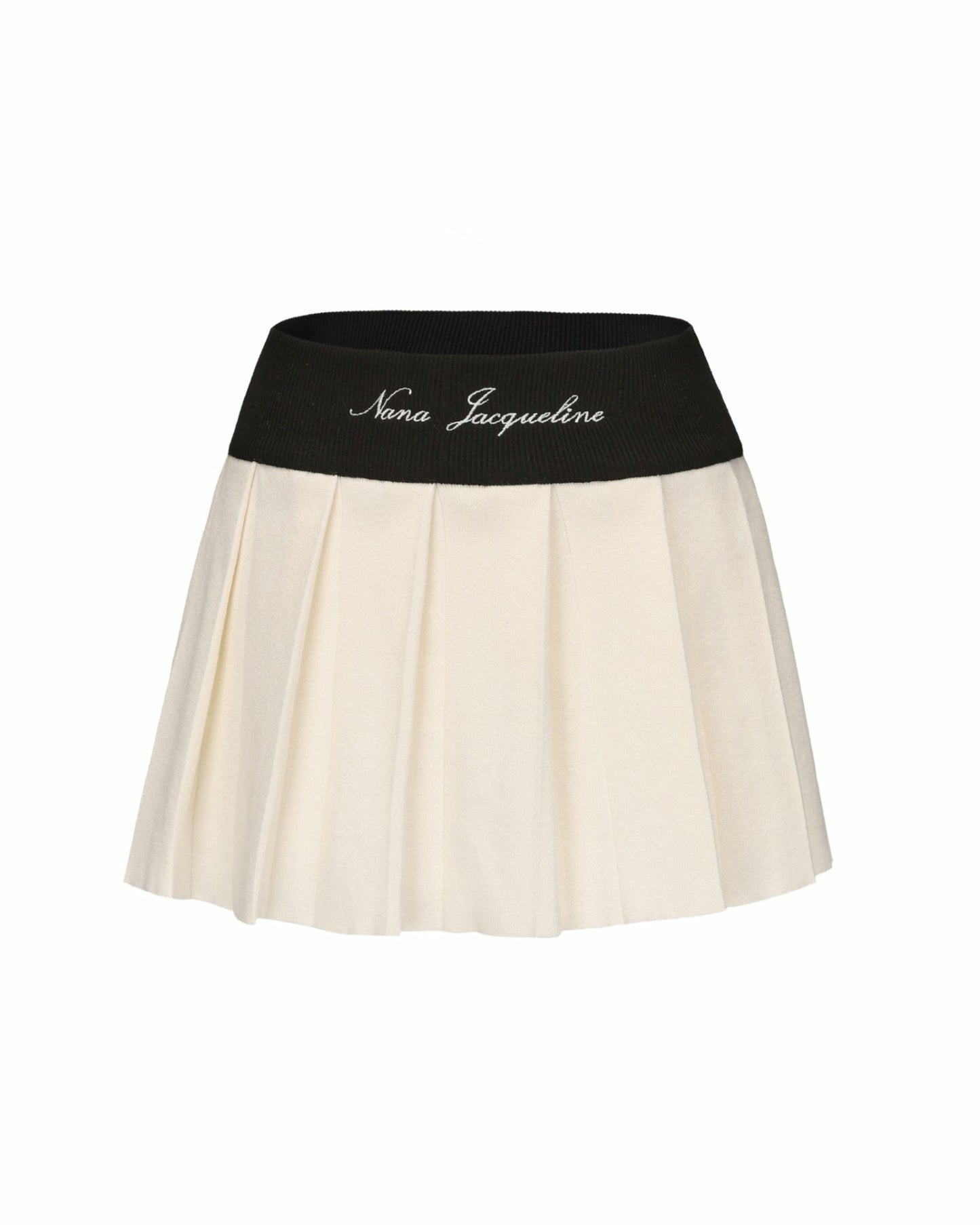Nana Jacqueline Hazel Skirt: White Skirt for Tennis Club Outfit White