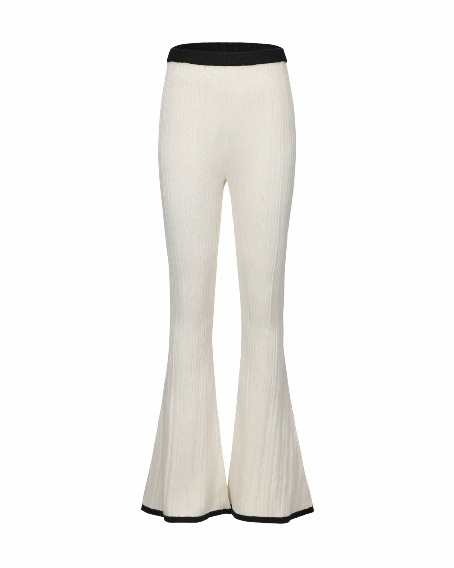 Nana Jacqueline Eliza Pants: White Knit Pants for Country Club Brunch White