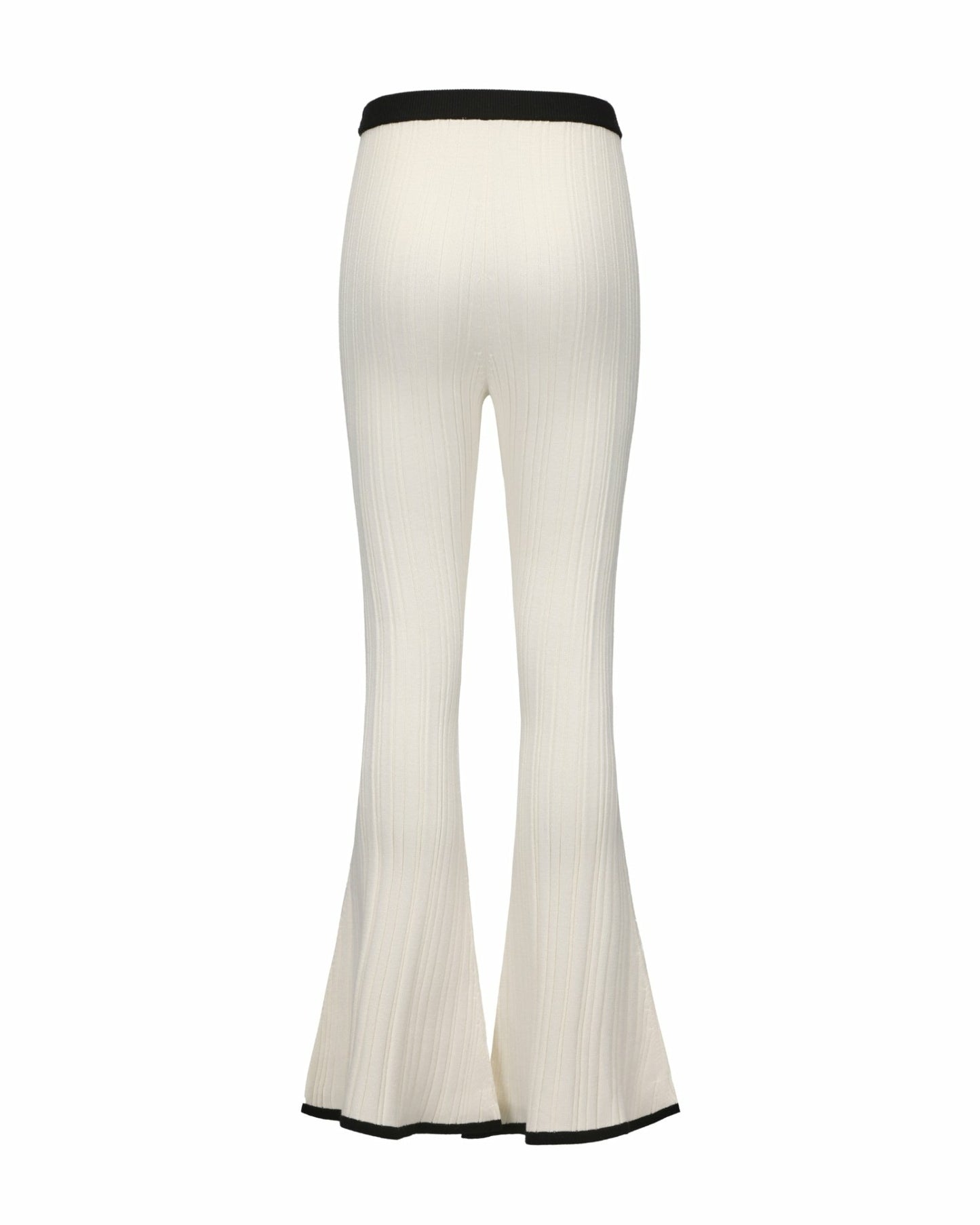 Nana Jacqueline Eliza Pants: White Knit Pants for Country Club Brunch White
