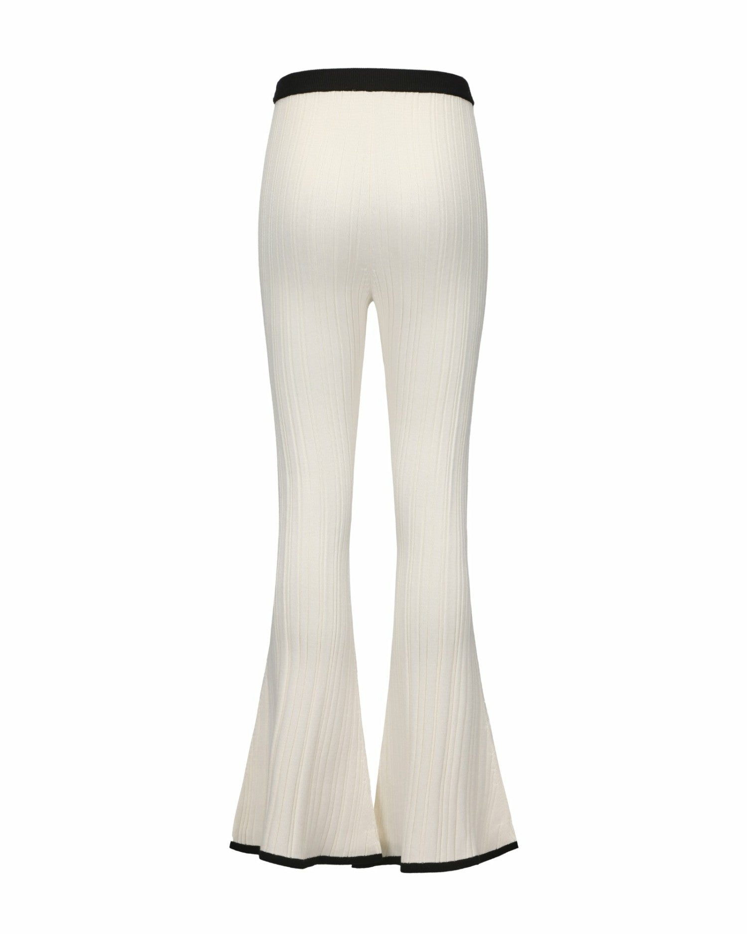 Nana Jacqueline Eliza Pants: White Knit Pants for Country Club Brunch White