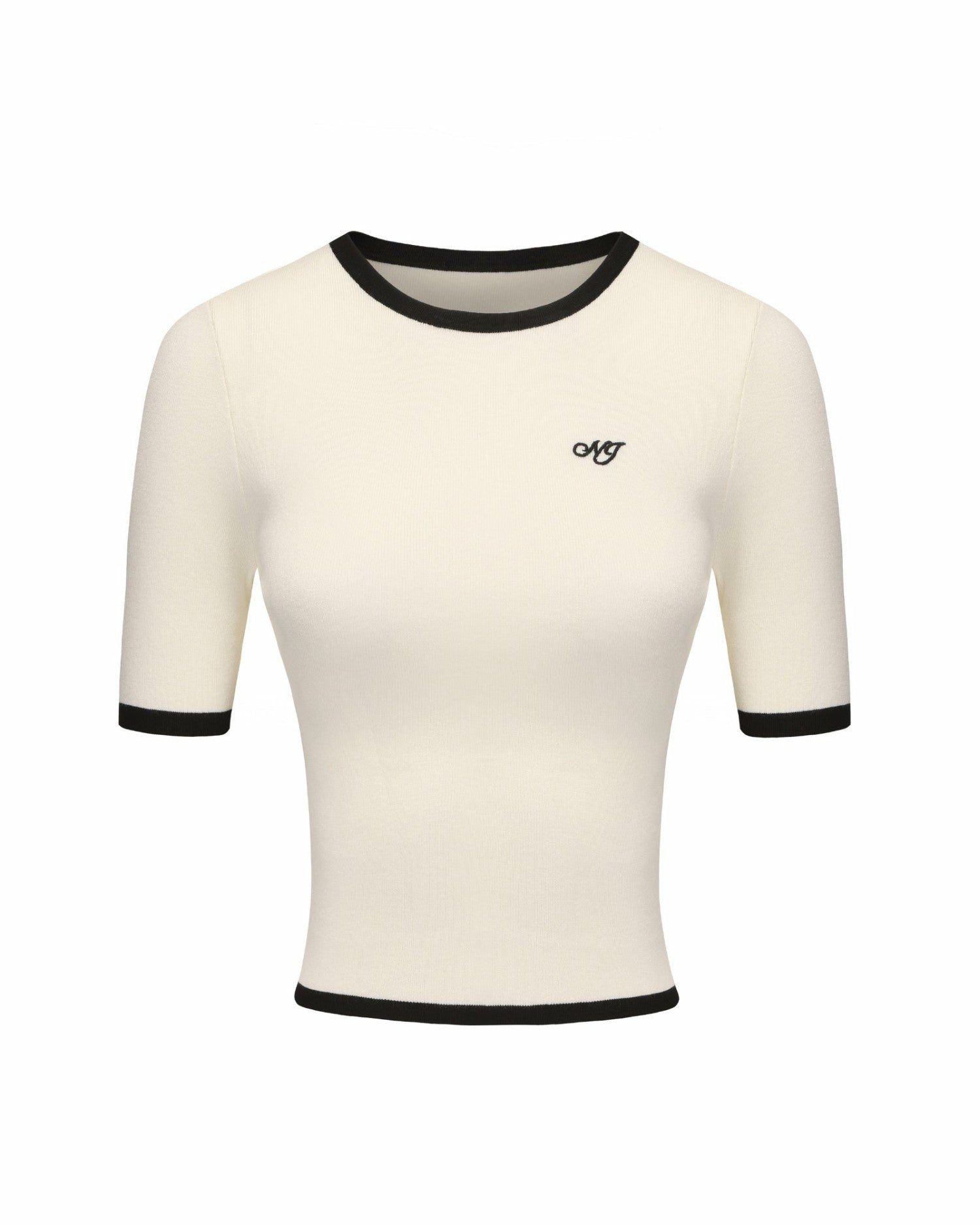 Nana Jacqueline Luna Top: White Knit Top for Country Club Brunch White