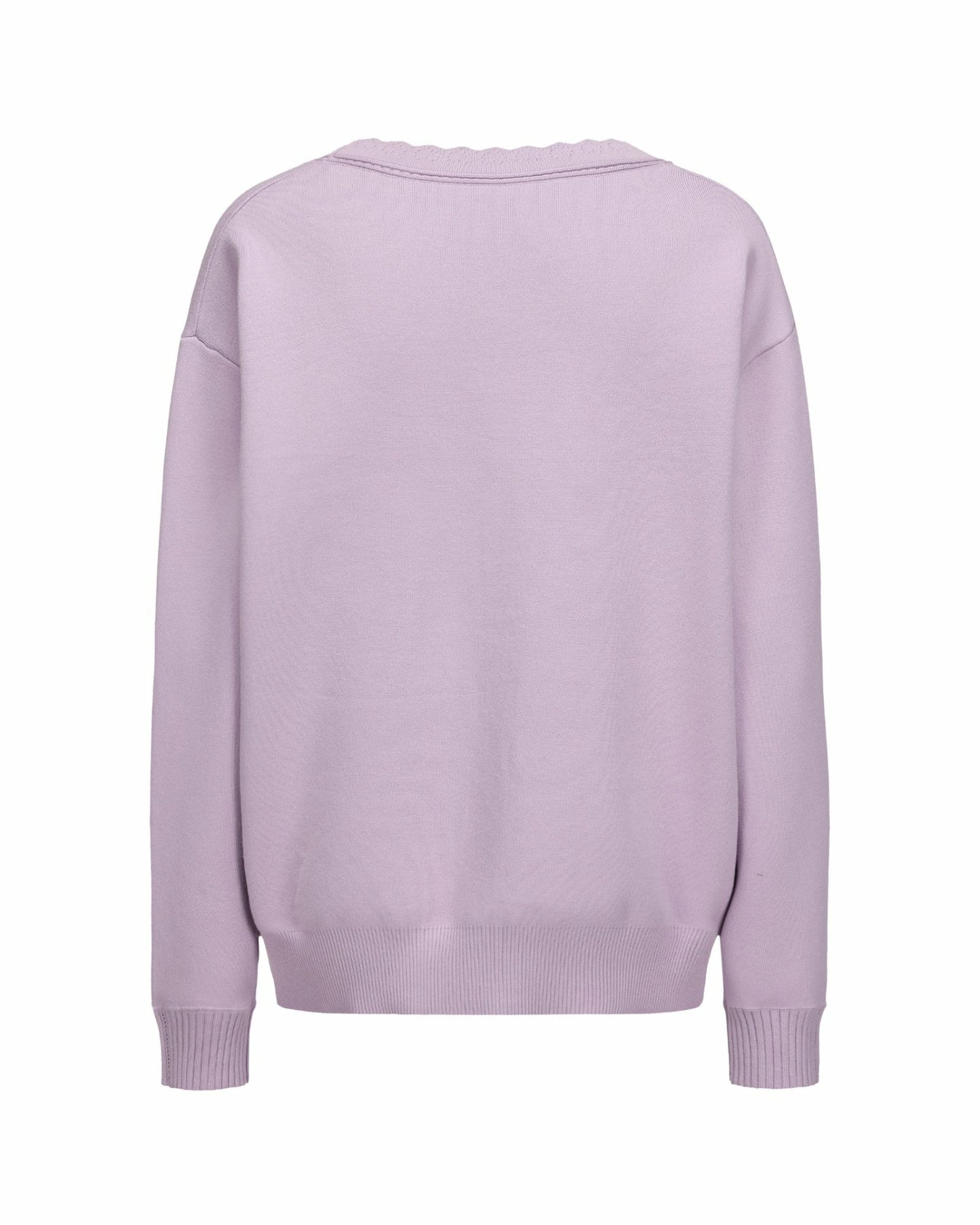 Nana Jacqueline Carrie Cardigan: Purple Cardigan for Resort Brunch Purple