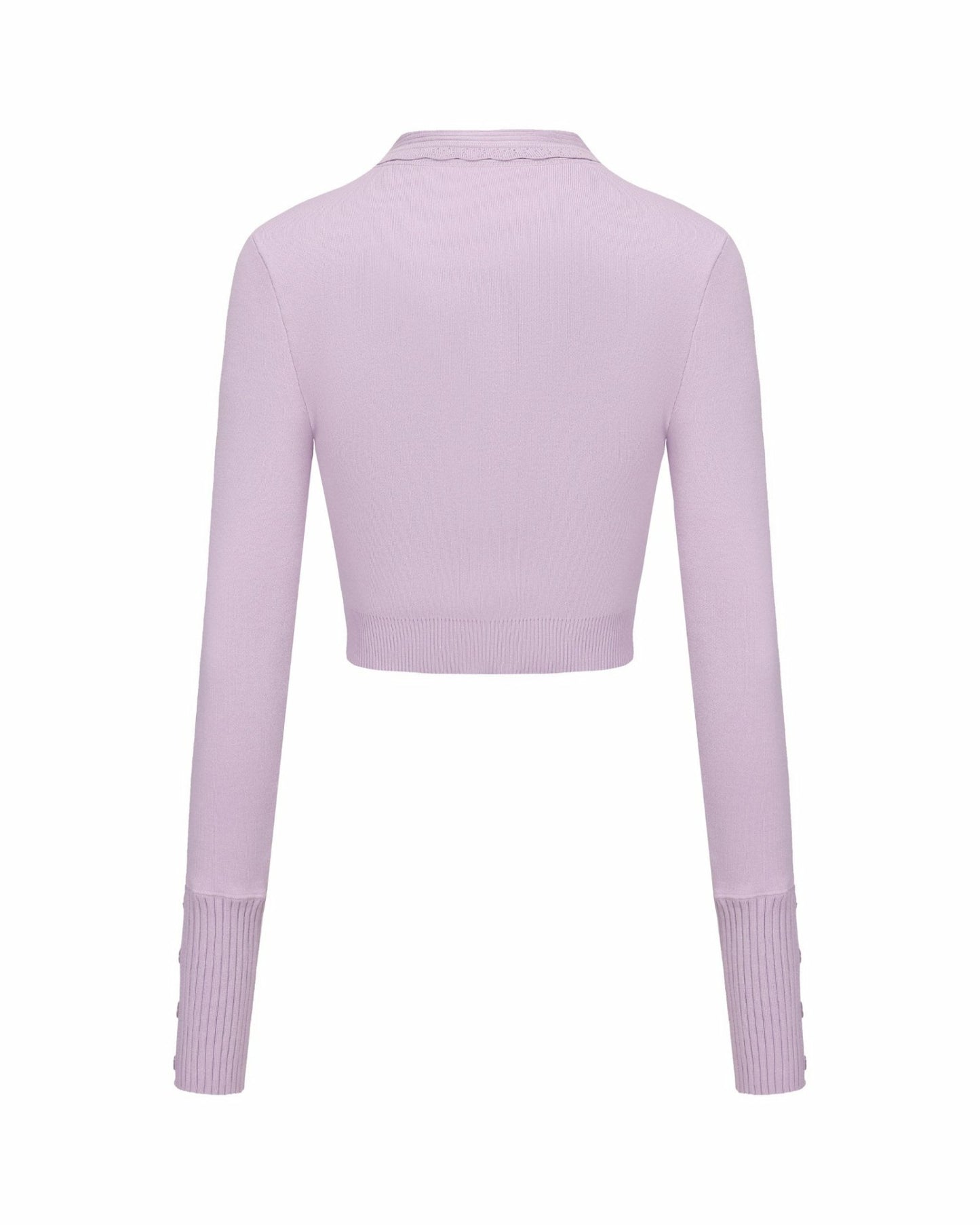 Nana Jacqueline Jenna Cardigan: Purple Knit Cardigan for Brunch Purple