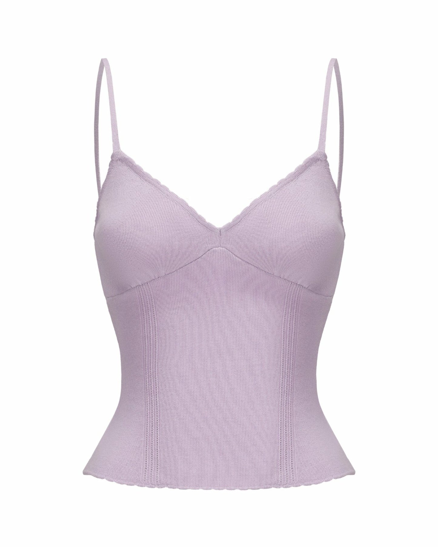 Nana Jacqueline Carrie Top: Purple Knit Top for Brunch Purple