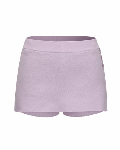 Nana Jacqueline Carrie Shorts: Purple Skort for Brunch Purple