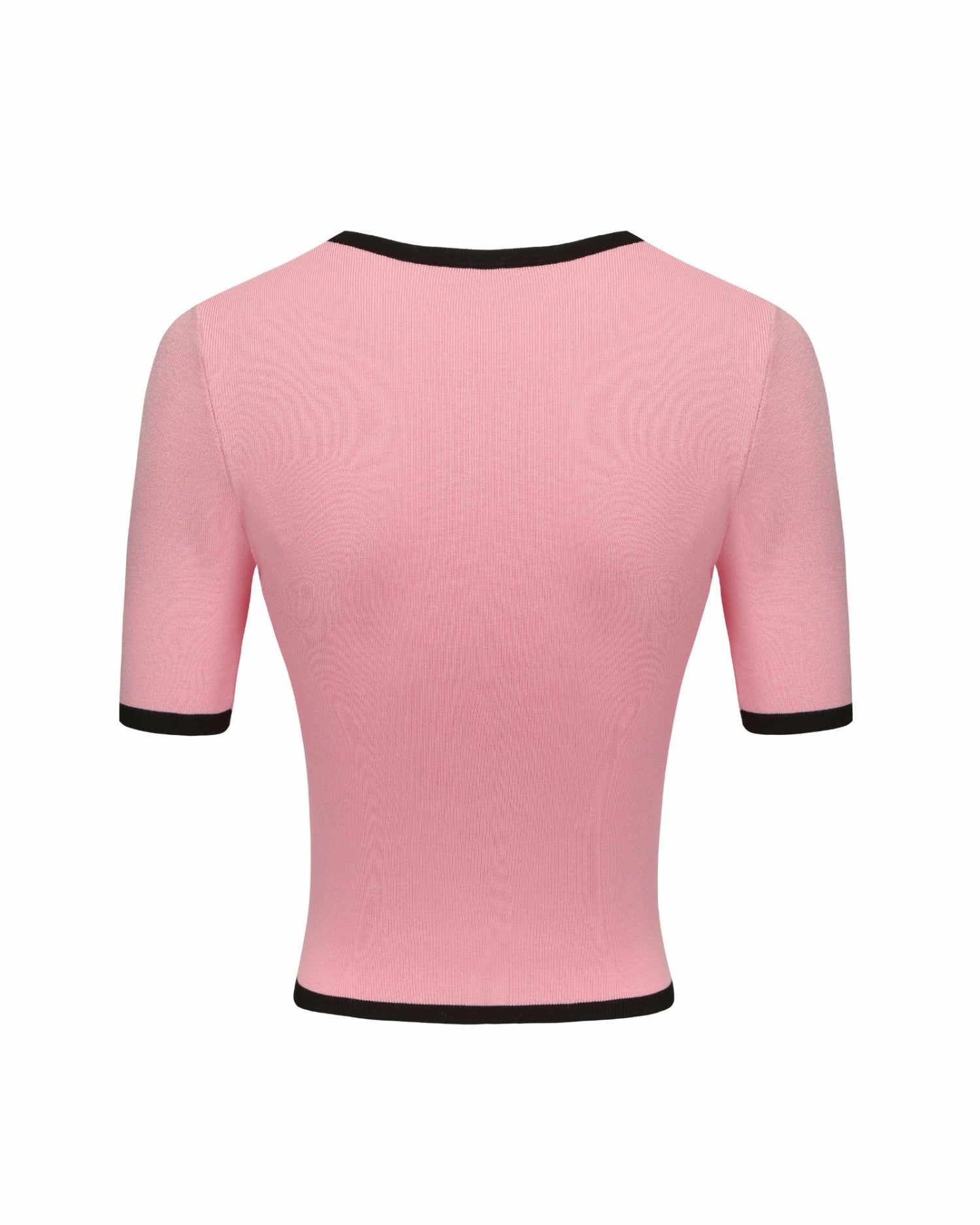 Nana Jacqueline Luna Top: Pink Knit Top for Brunch Pink