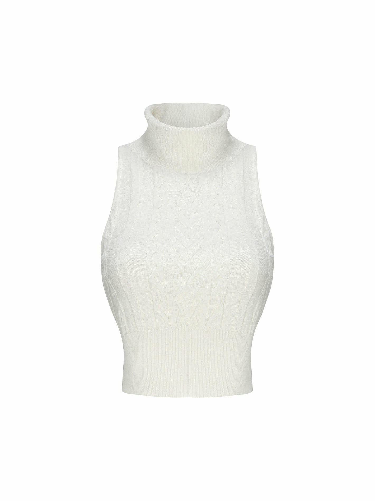 Nana Jacqueline Janelle Knit Top: White Knit Top for Country Club Brunch White