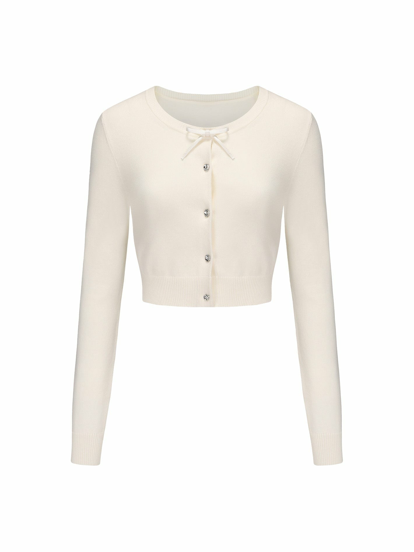 Nana Jacqueline Audrina Cardigan: White Cardigan for Brunch White