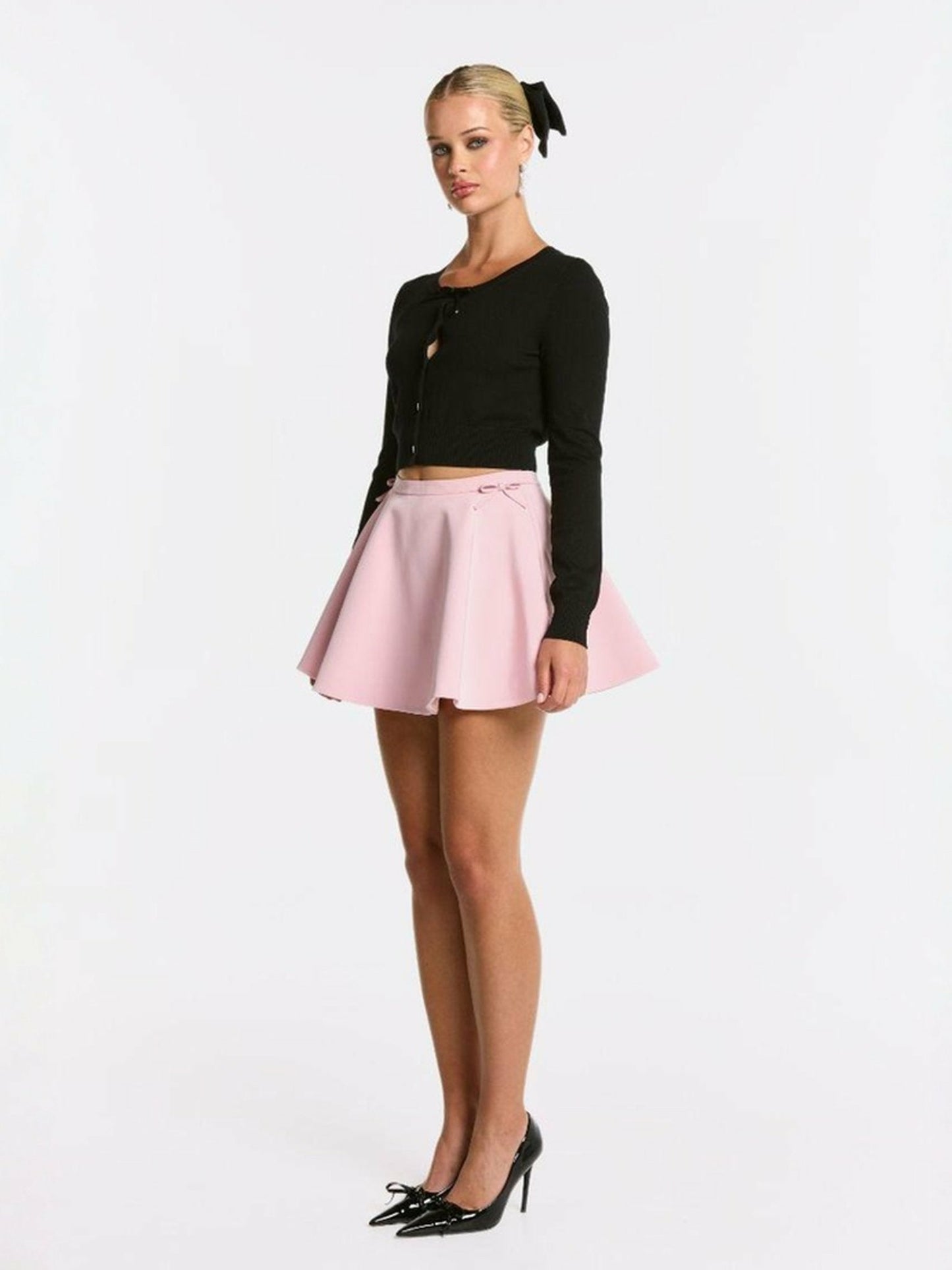 Nana Jacqueline Audrina Cardigan: Black Cardigan for Brunch Black