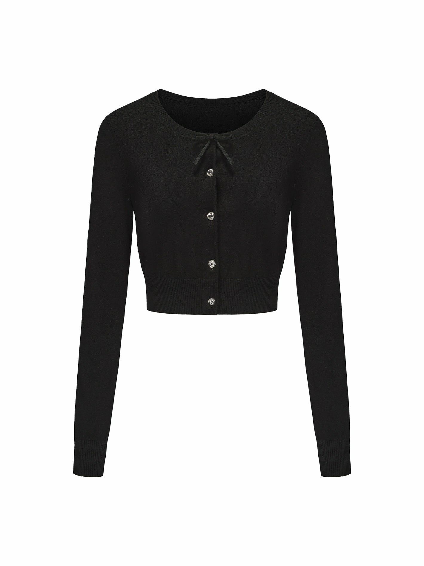 Nana Jacqueline Audrina Cardigan: Black Cardigan for Brunch Black