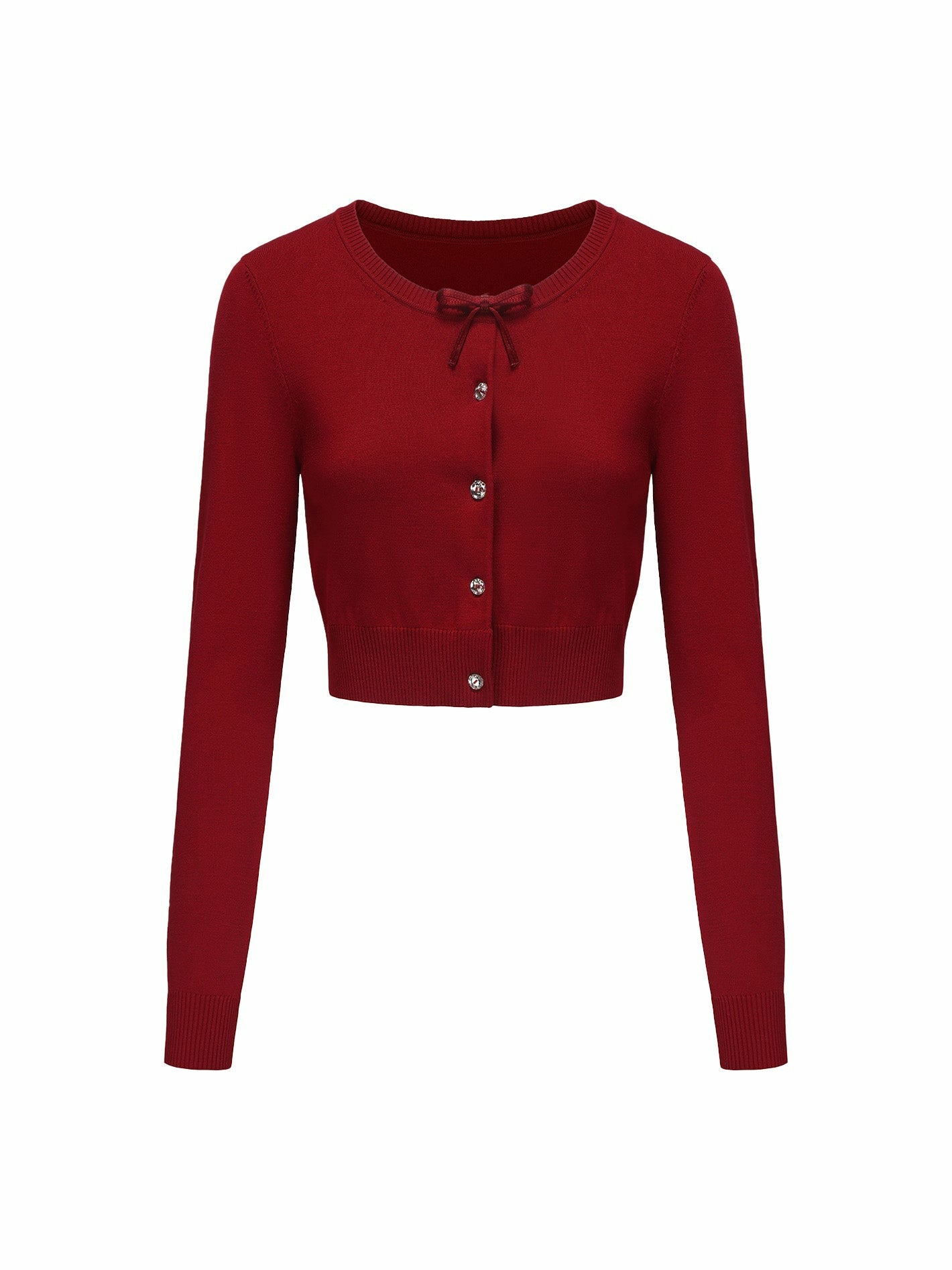 Nana Jacqueline Audrina Cardigan: Red Cardigan for Brunch Red
