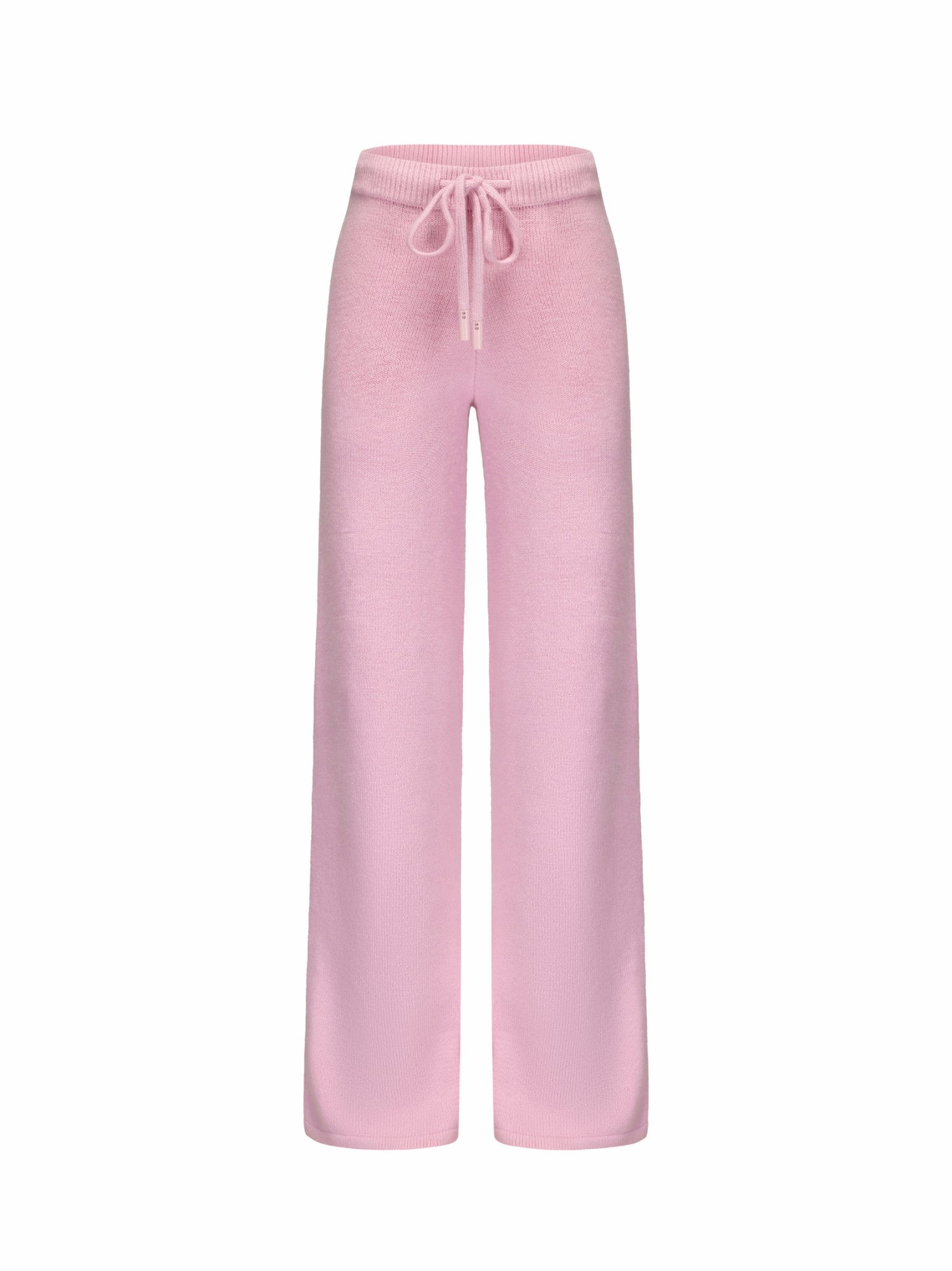 Nana Jacqueline Addison Pants: Pink Knit Pants for Resort Brunch Pink