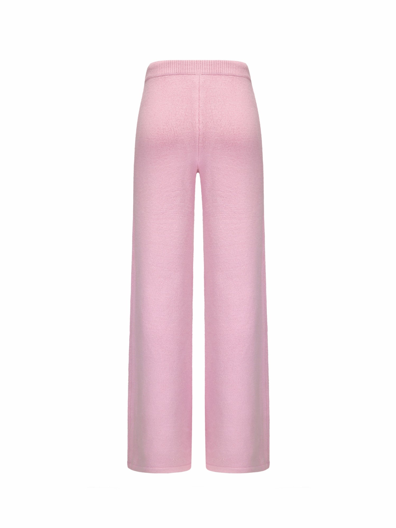 Nana Jacqueline Addison Pants: Pink Knit Pants for Resort Brunch Pink