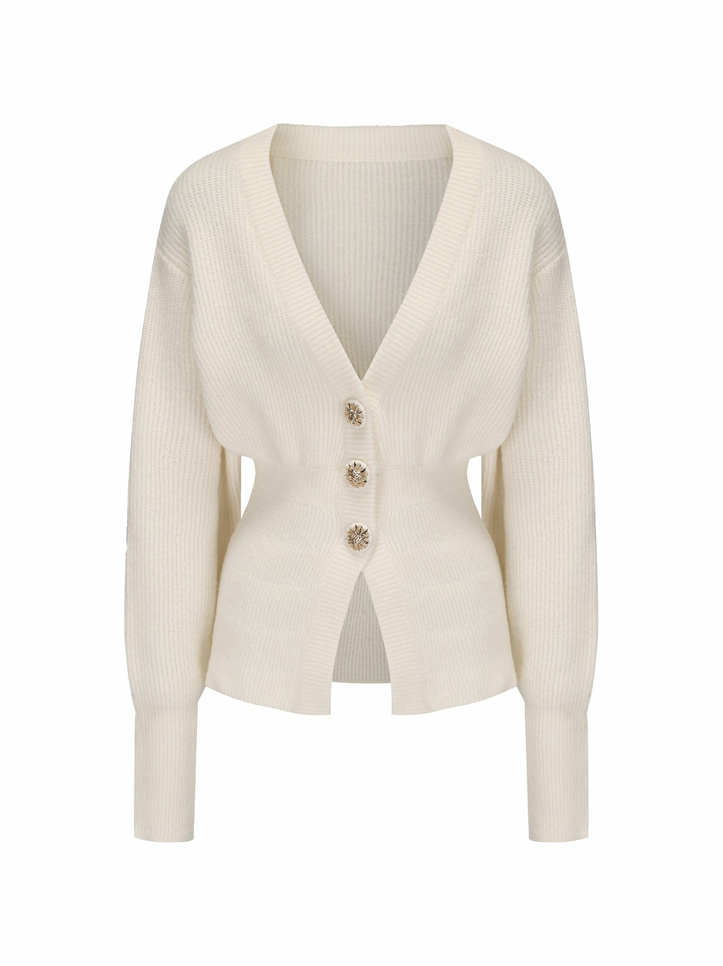 Nana Jacqueline Liza Cardigan: White Cardigan for Brunch White