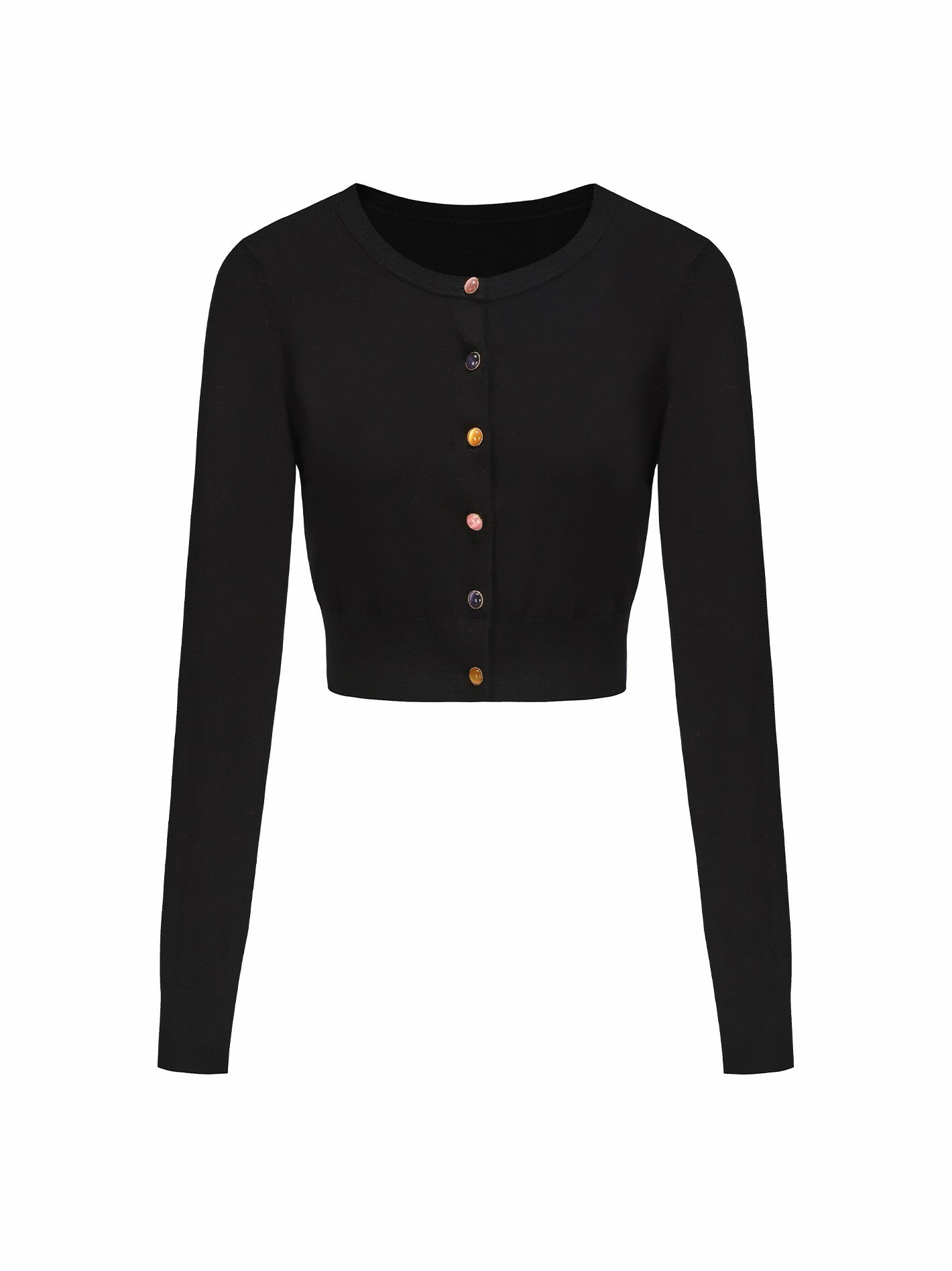 Nana Jacqueline Ashley Cardigan: Black Cardigan for Brunch Black