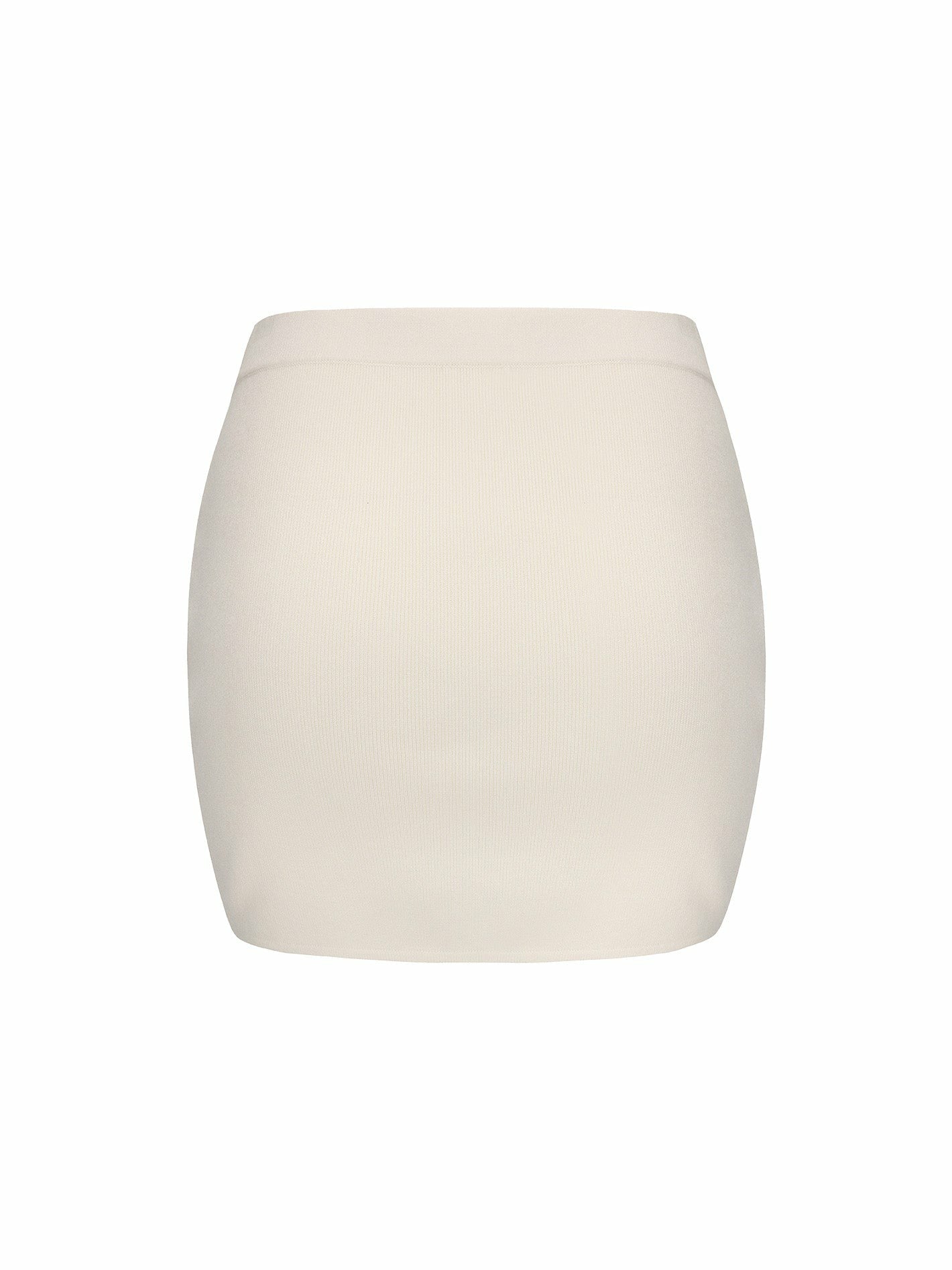 Nana Jacqueline Nadine Skirt: White Mini Skirt for Engagement Party White