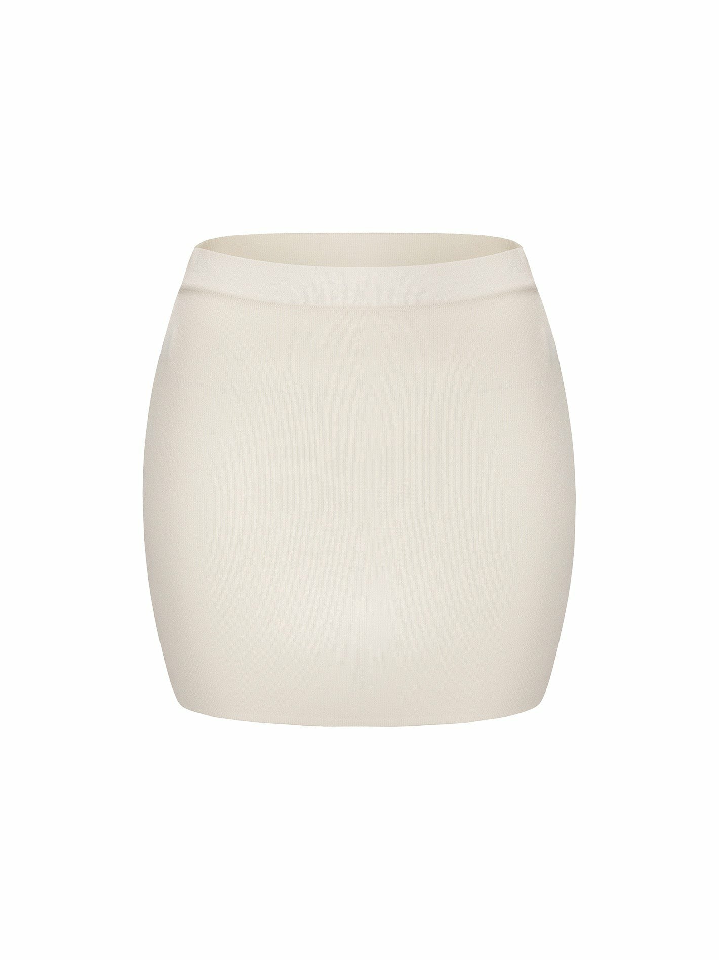Nana Jacqueline Nadine Skirt: White Mini Skirt for Engagement Party White