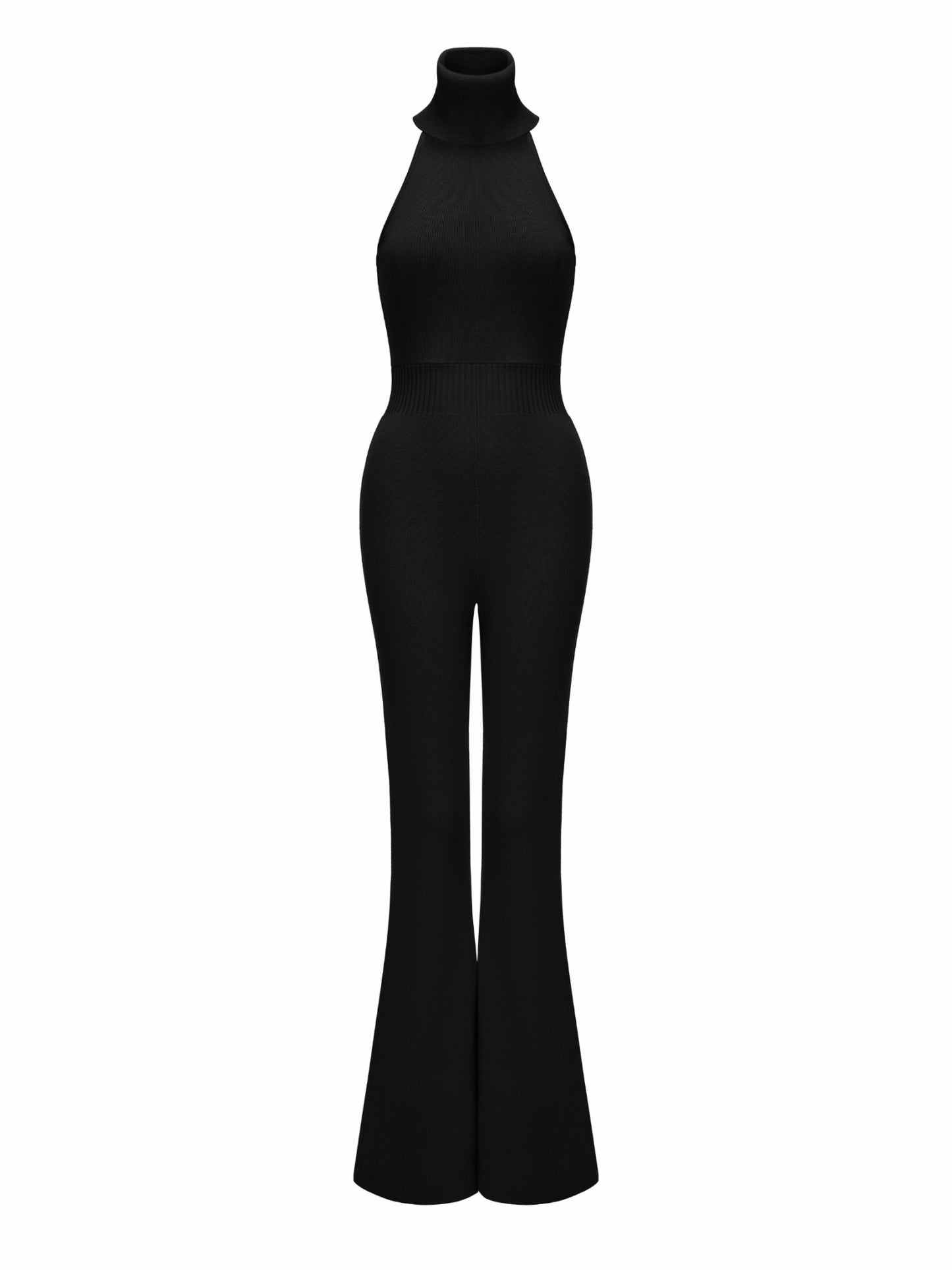 Nana Jacqueline Gwen Jumpsuit: Black Jumpsuit for Cocktail Party Black
