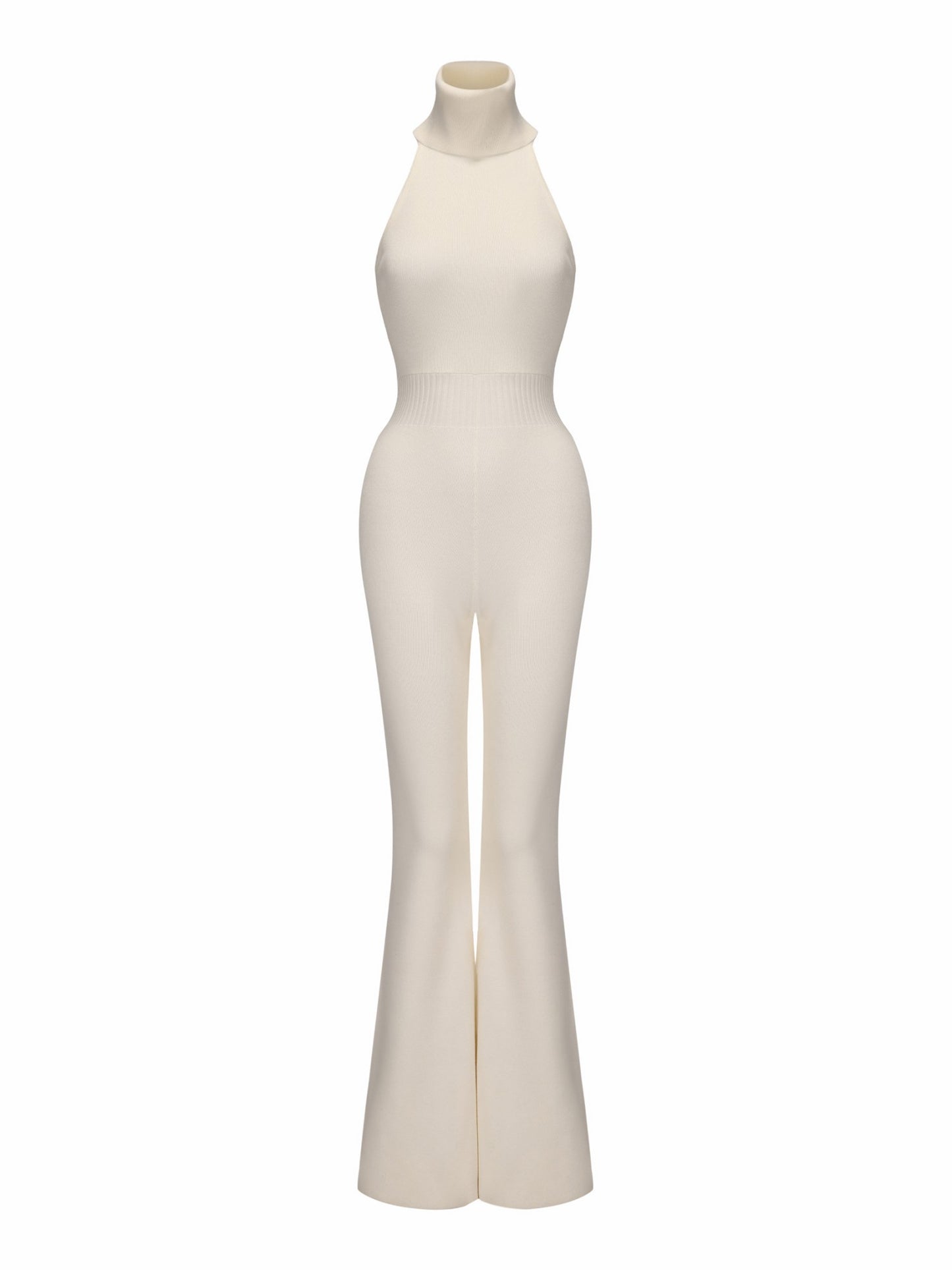 Nana Jacqueline Gwen Jumpsuit: White Jumpsuit for Engagement Party White
