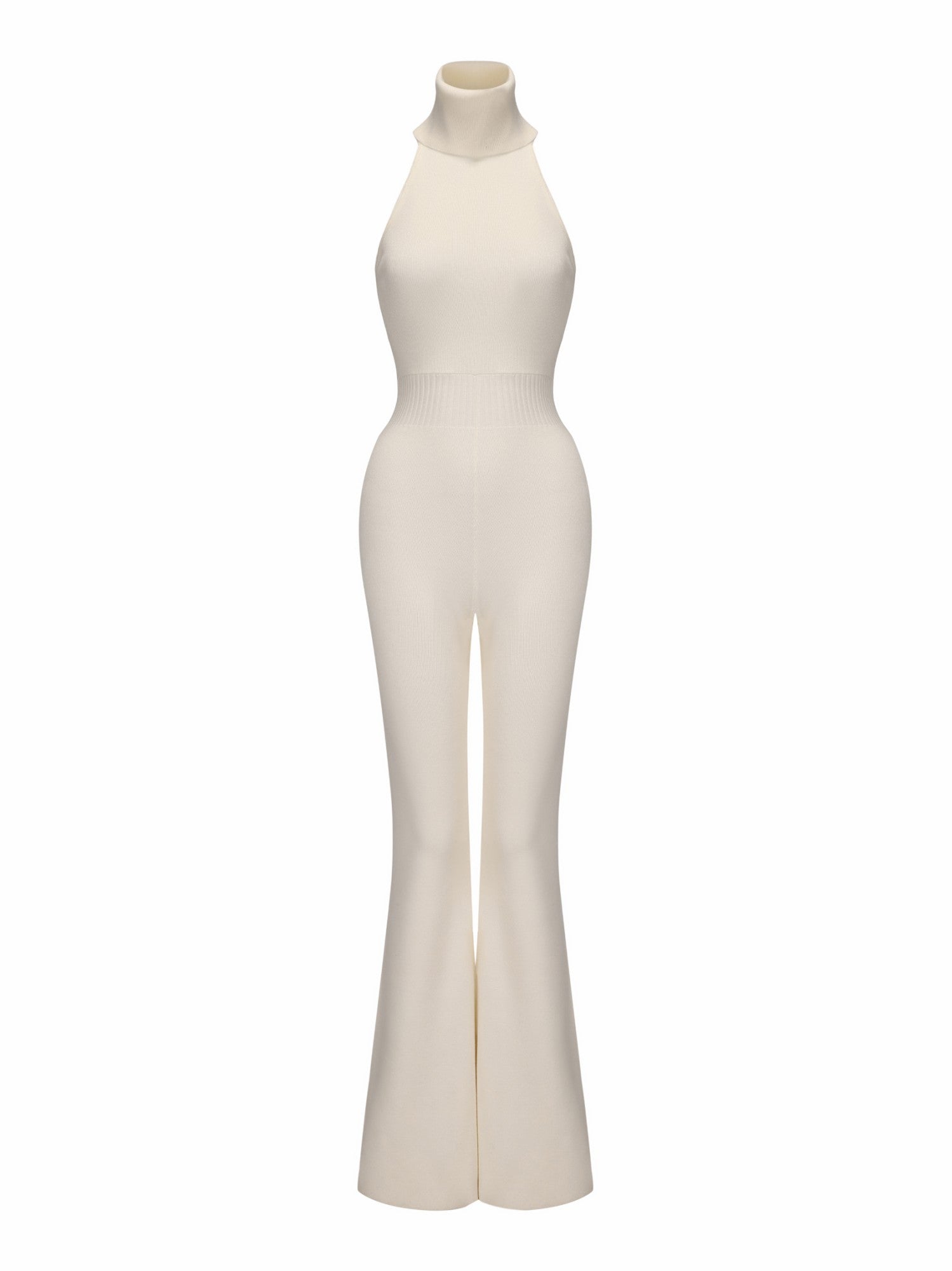 Nana Jacqueline Gwen Jumpsuit: White Jumpsuit for Engagement Party White
