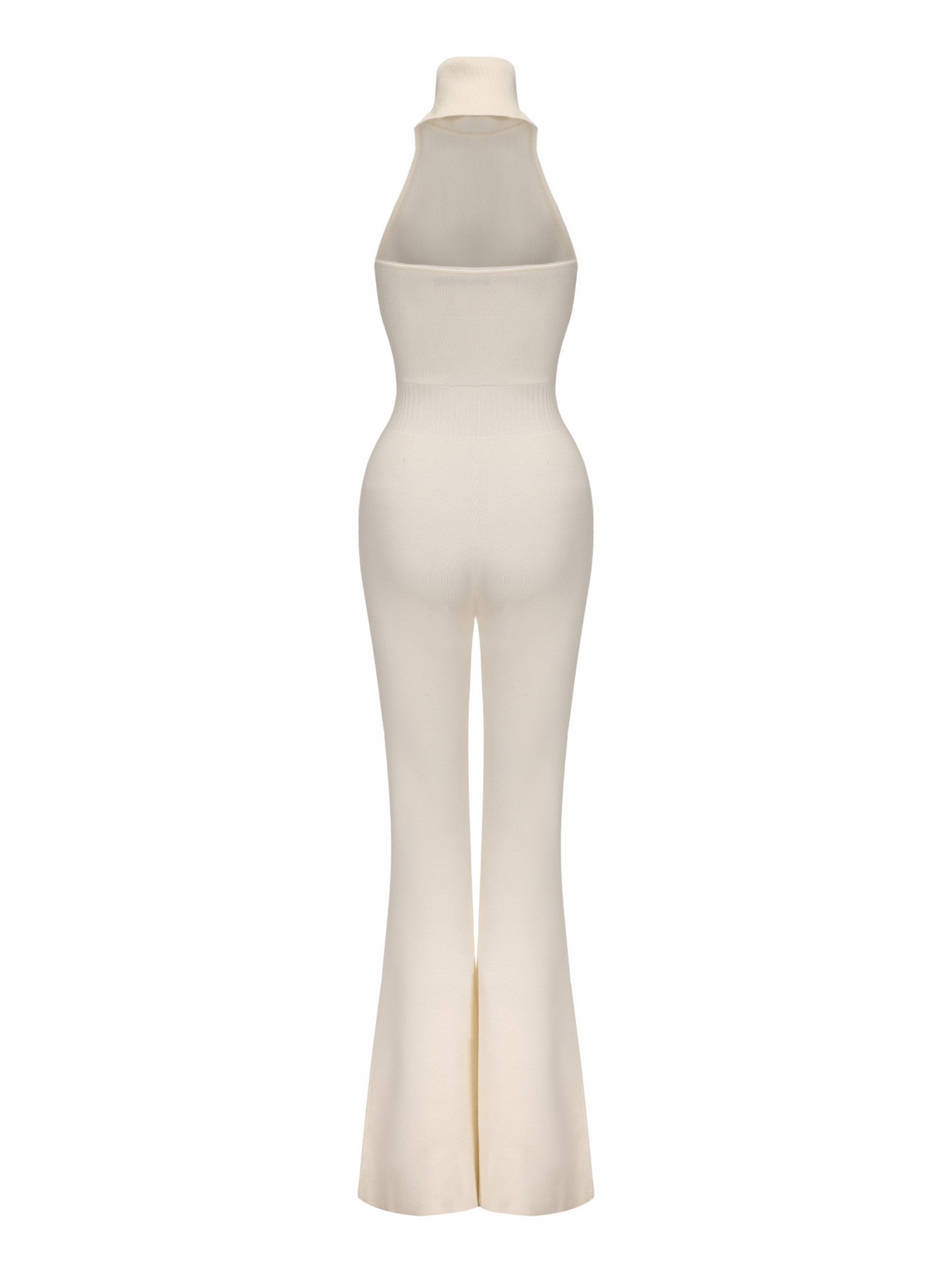 Nana Jacqueline Gwen Jumpsuit: White Jumpsuit for Engagement Party White
