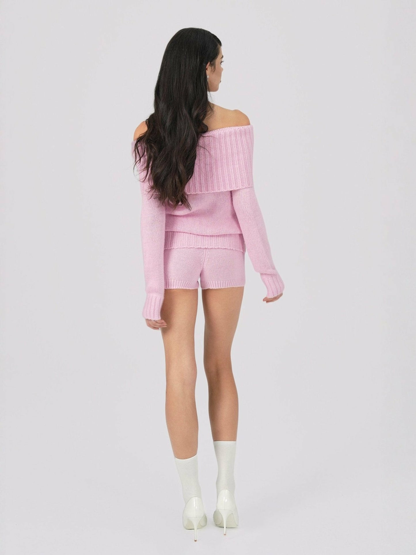 Nana Jacqueline Alice Top: Pink Knit Top for Brunch Pink
