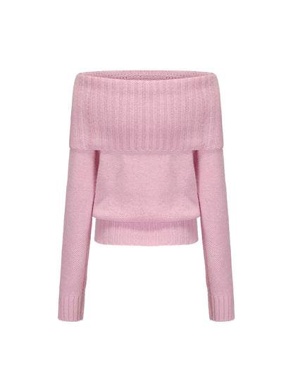 Nana Jacqueline Alice Top: Pink Knit Top for Brunch Pink