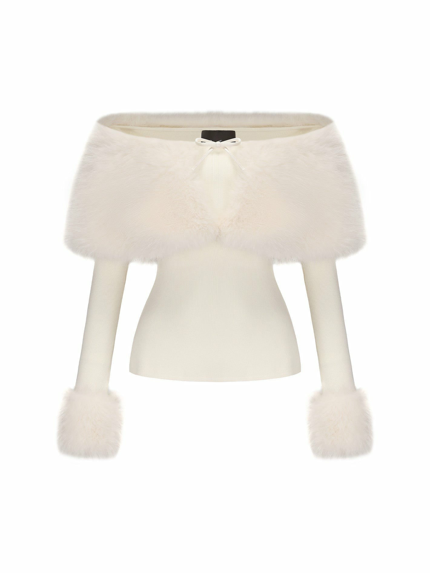 Nana Jacqueline Nadine Top: White Top for Wedding After-Party White