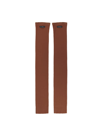 Nana Jacqueline Holly Legwarmers: Brown Leg Warmers for Dance Warm-Up Brown