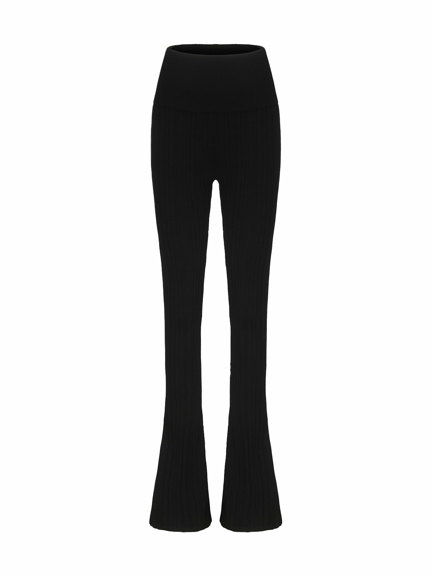 Nana Jacqueline Janelle Knit Pants: Black Knit Pants for Resort Brunch Black