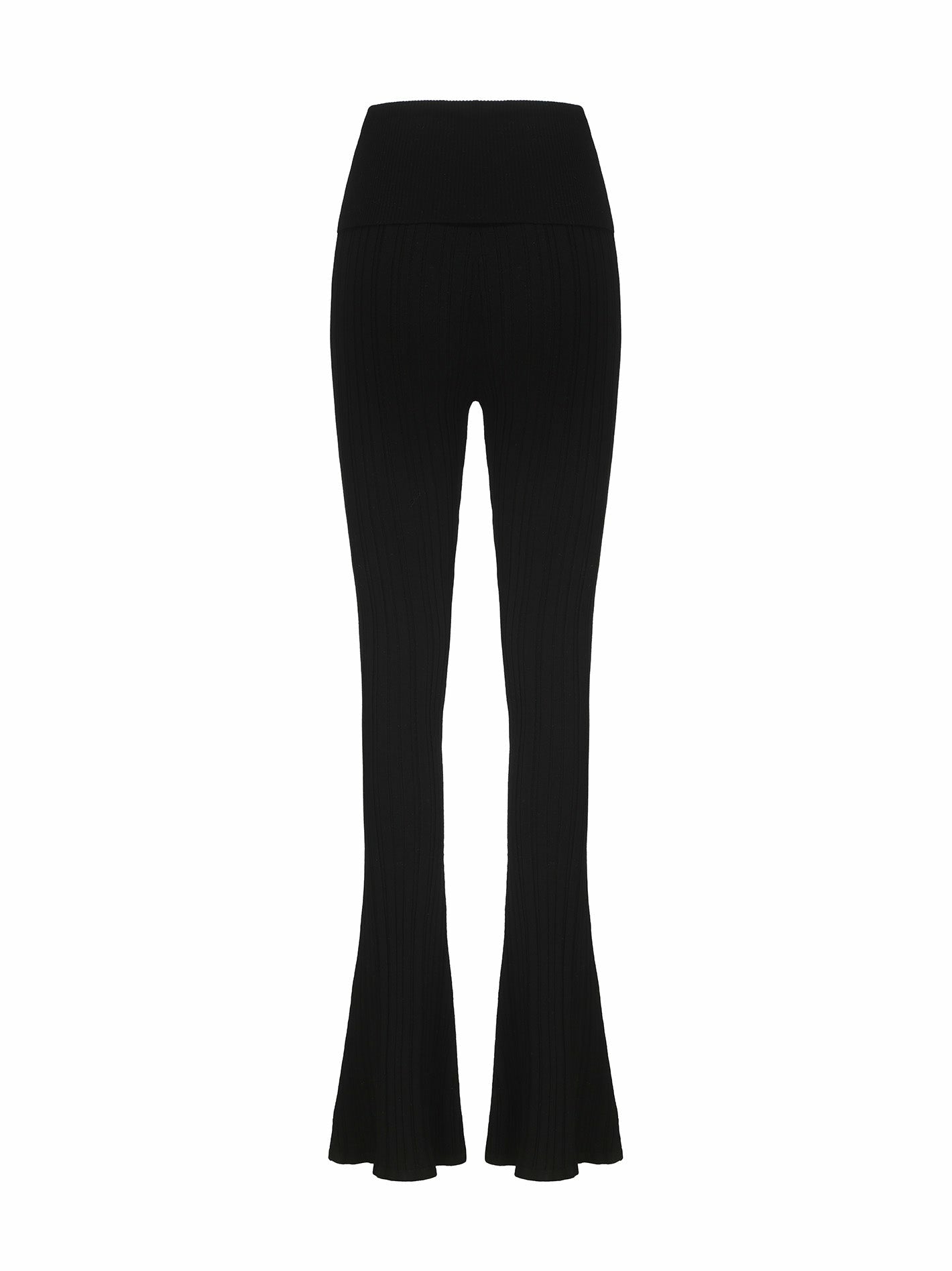 Nana Jacqueline Janelle Knit Pants: Black Knit Pants for Resort Brunch Black
