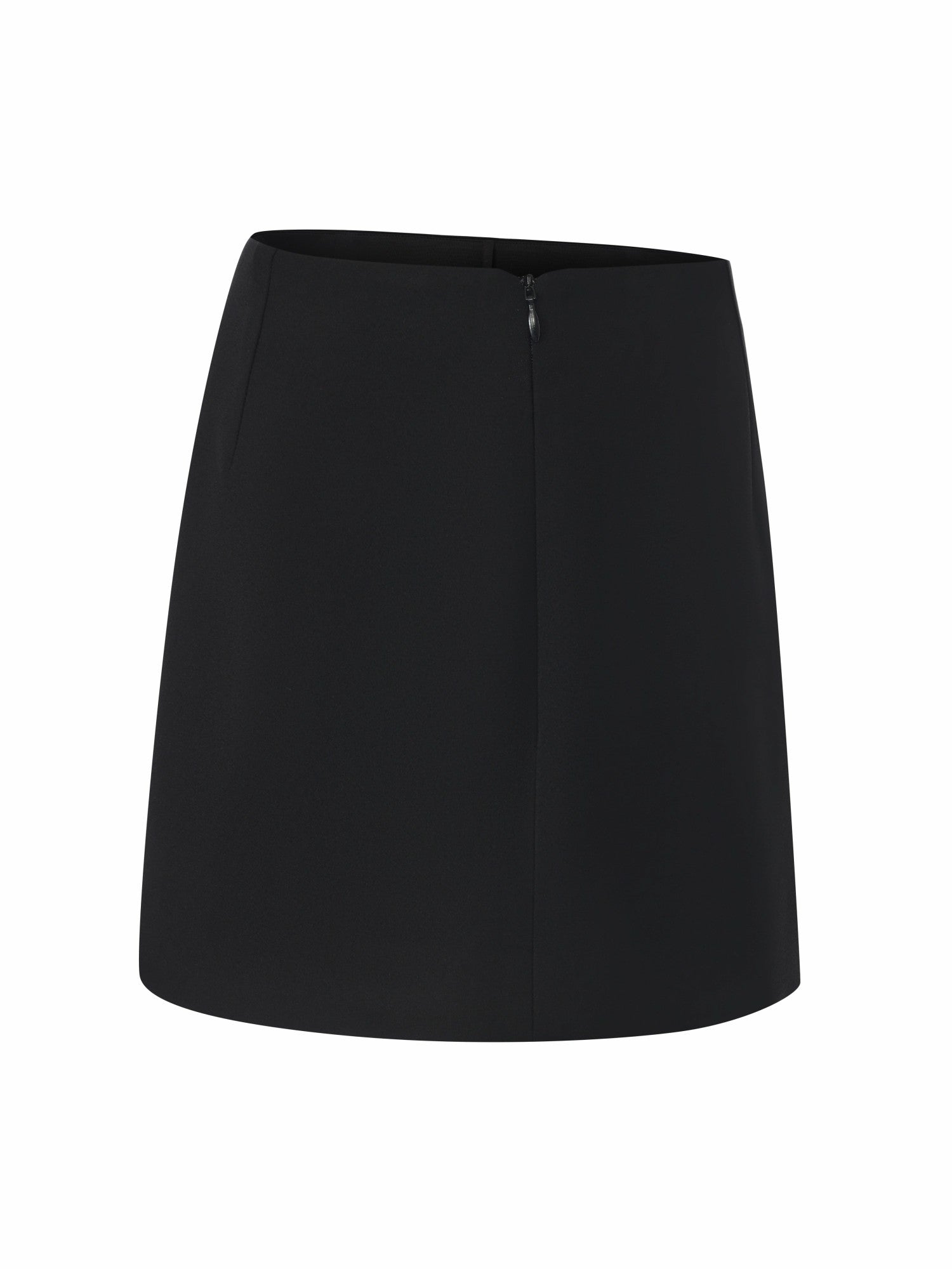 Nana Jacqueline Alina Straight Mini Black Skirt Black