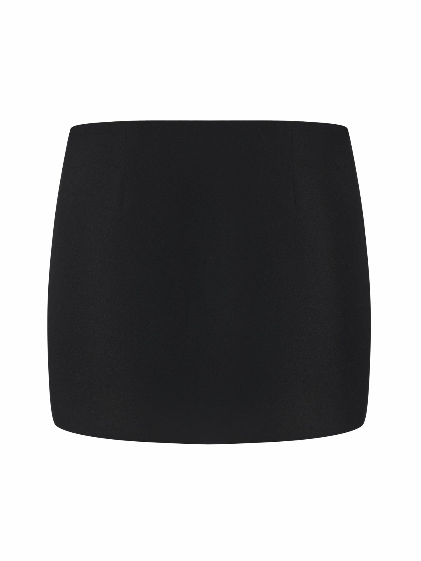 Nana Jacqueline Alina Straight Mini Black Skirt Black