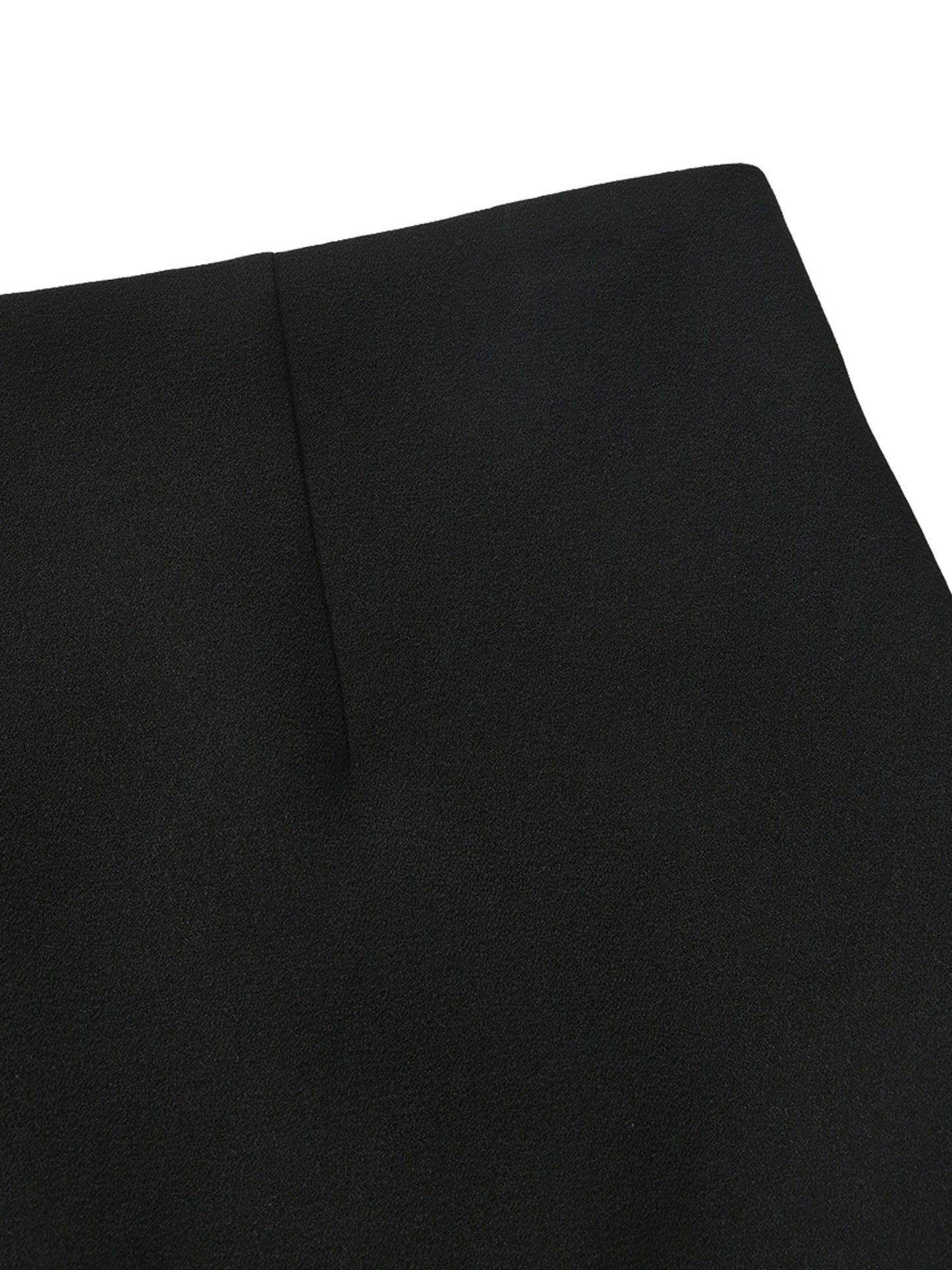 Nana Jacqueline Alina Straight Mini Black Skirt Black