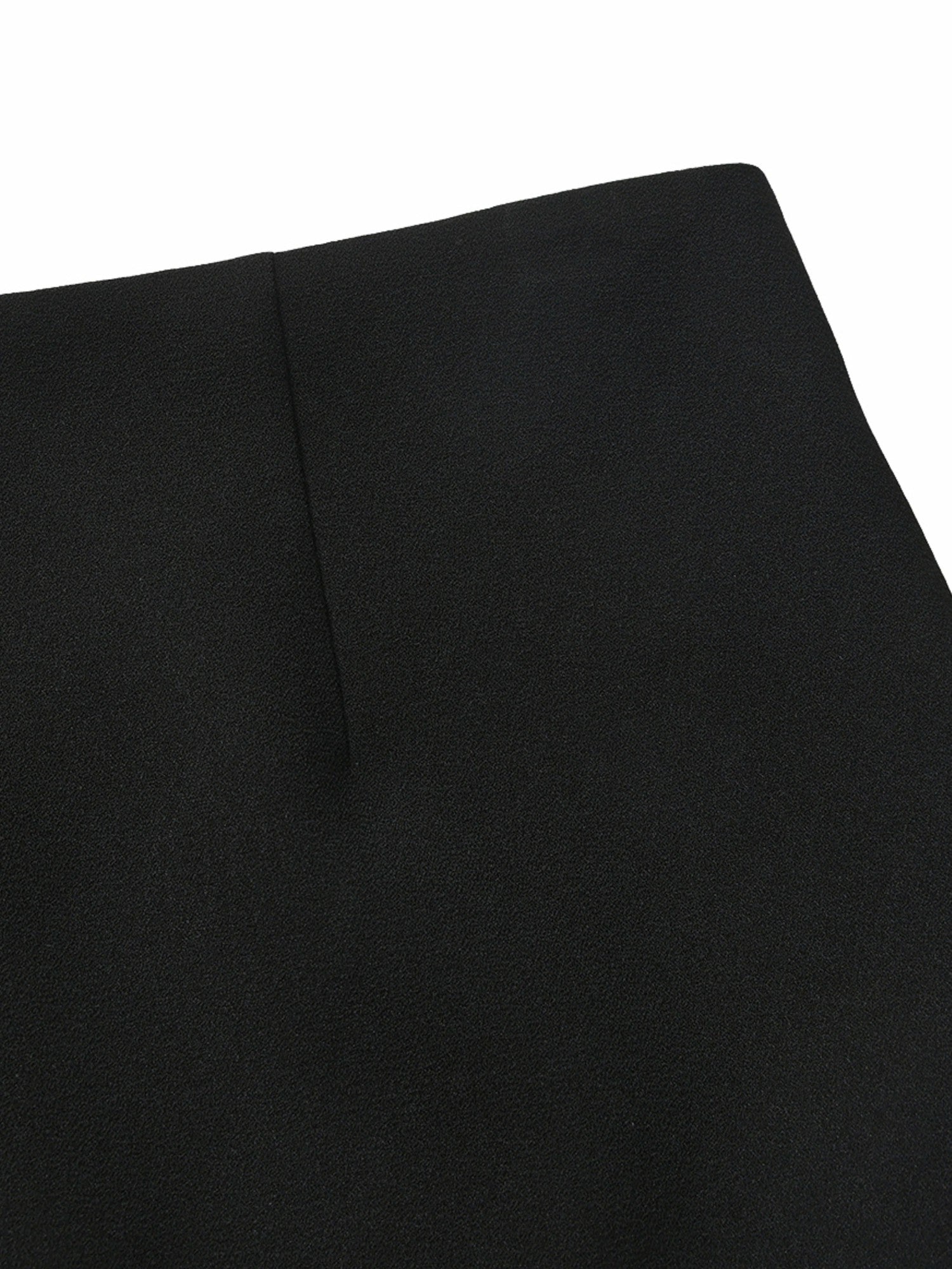 Nana Jacqueline Alina Straight Mini Black Skirt Black