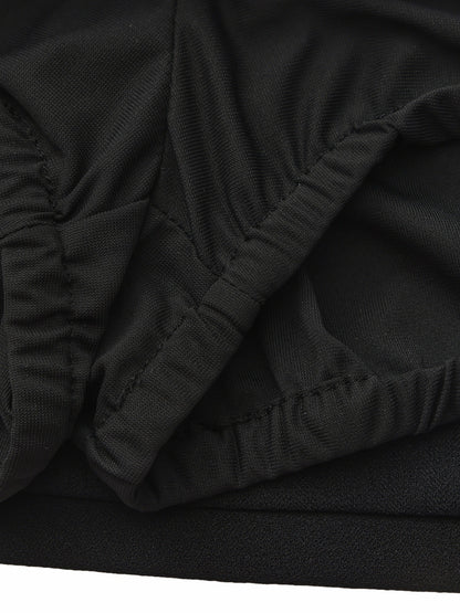 Nana Jacqueline Alina Straight Mini Black Skirt Black
