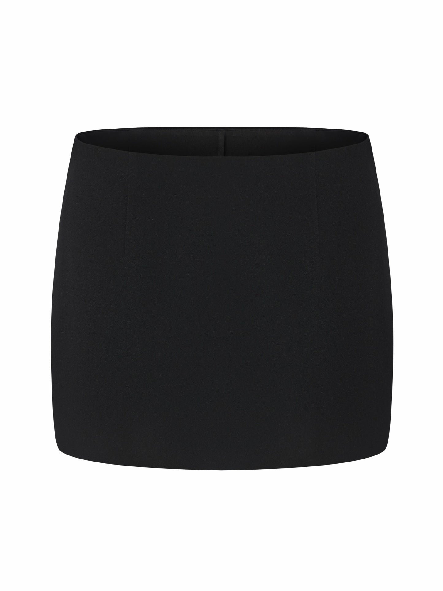 Nana Jacqueline Alina Straight Mini Black Skirt Black
