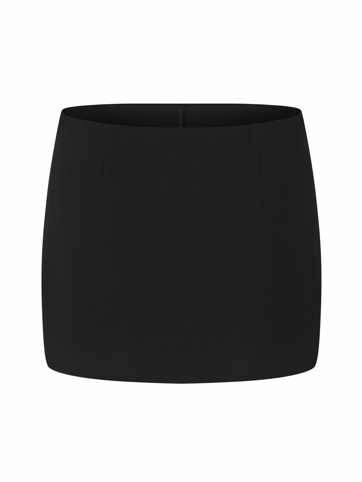 Nana Jacqueline Alina Straight Mini Black Skirt Black