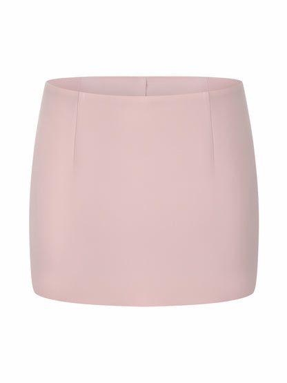 Nana Jacqueline Alina Straight Mini Pink Skirt Pink