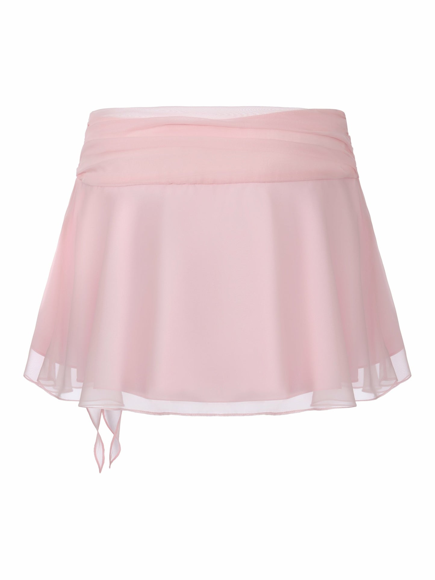 Nana Jacqueline Ophelia Rosette Ruched Pink Skirt Pink