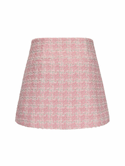 Nana Jacqueline Marlee Skirt: Pink Mini Skirt for Birthday Celebration Pink