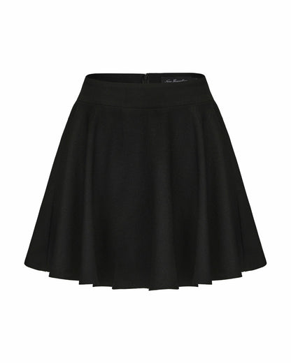 Nana Jacqueline Blakely Skirt: Black Mini Skirt for Date Night Black