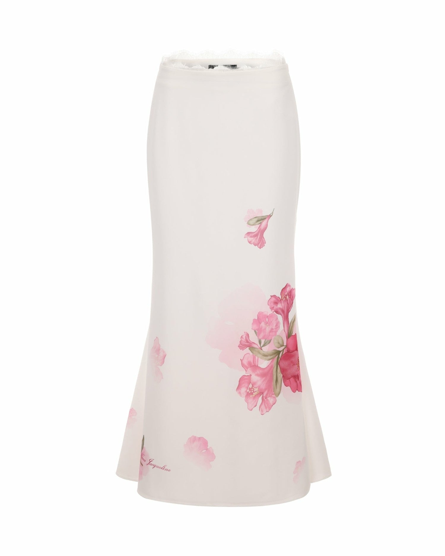 Nana Jacqueline Vivienne Skirt: Pink Maxi Skirt for Garden Party Pink