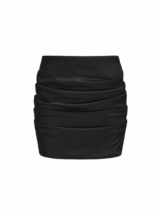 Nana Jacqueline Giselle Skirt: Black Skirt for Date Night Black