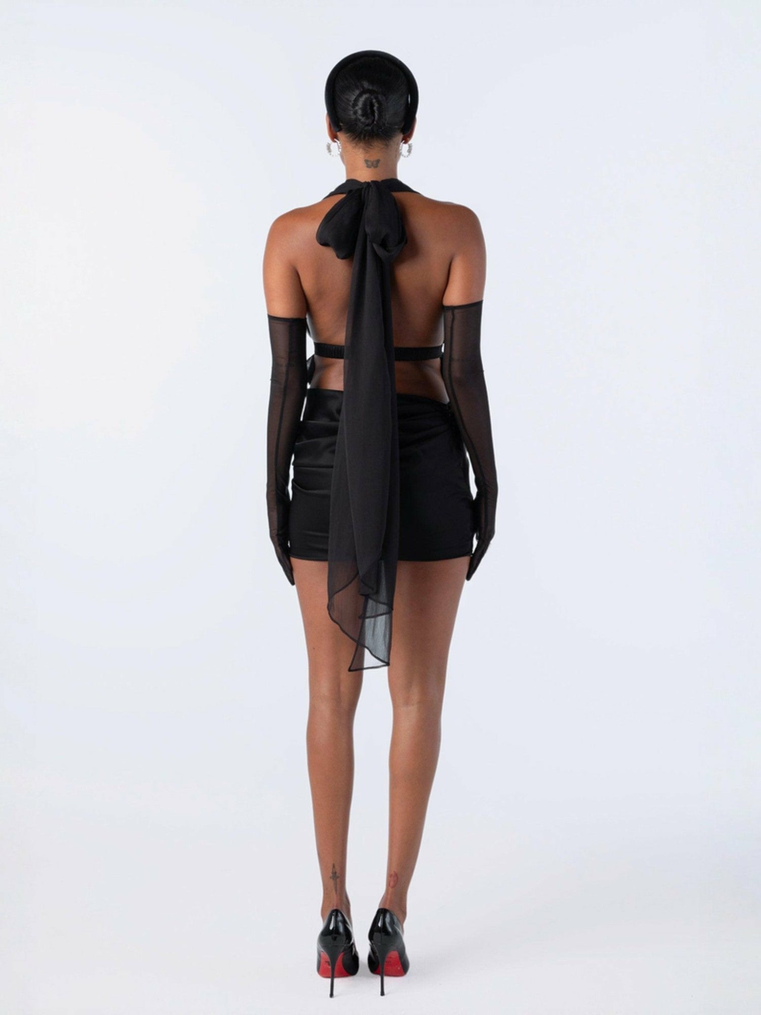 Nana Jacqueline Giselle Skirt: Black Skirt for Date Night Black