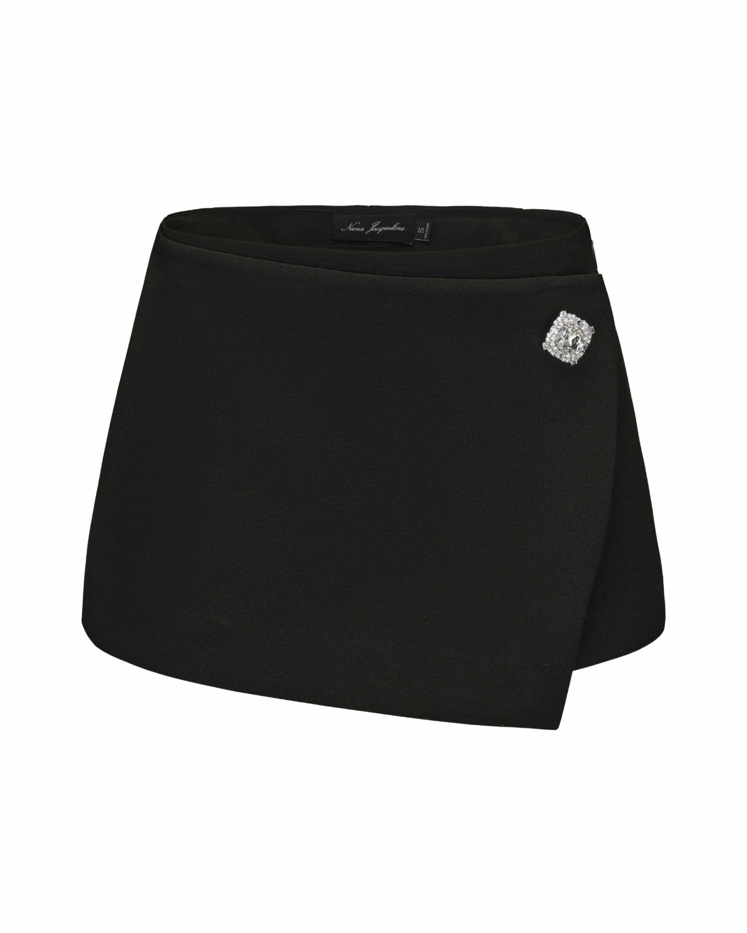 Nana Jacqueline Sabine Skirt: Black Mini Skirt for Date Night Black