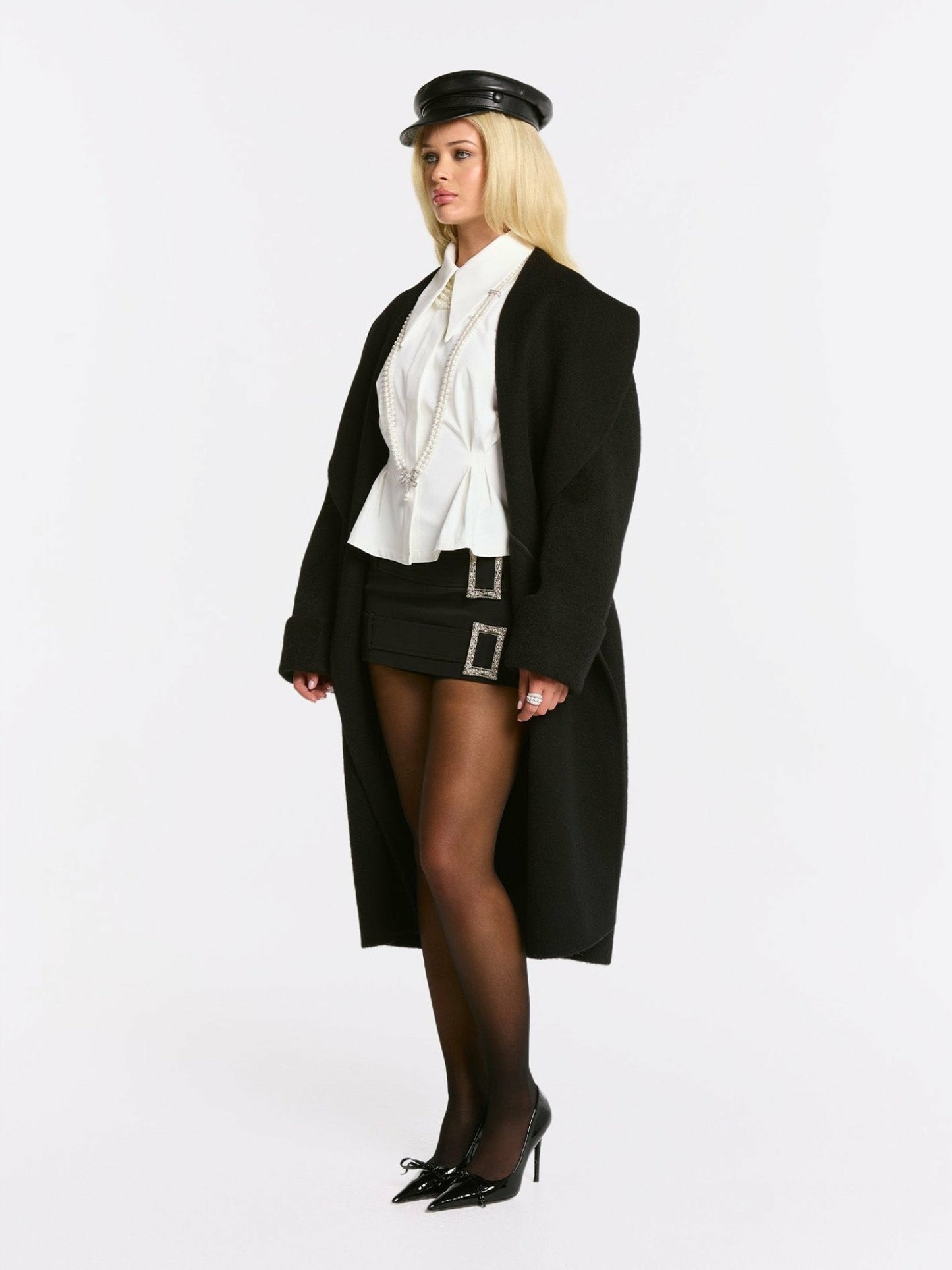 Nana Jacqueline Regina Skirt: Black Mini Skirt for Girls' Night Out Black