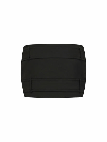 Nana Jacqueline Regina Skirt: Black Mini Skirt for Girls' Night Out Black