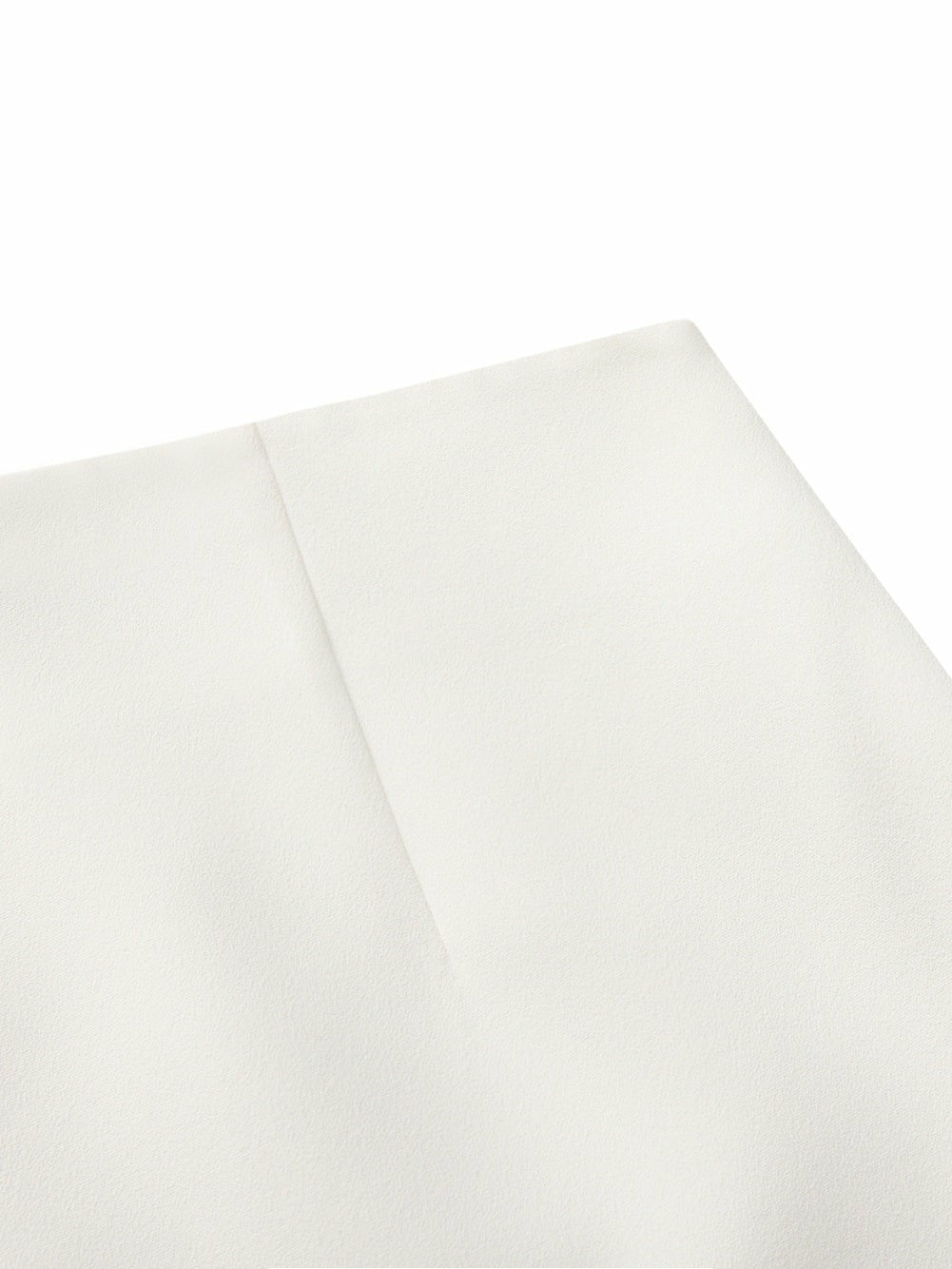 Nana Jacqueline Yvette Tailored White Pencil Structured Skirt White