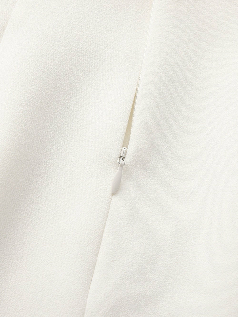 Nana Jacqueline Yvette Tailored White Pencil Structured Skirt White